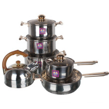 Stainless Steel Butterfly Cooking Pot Set
